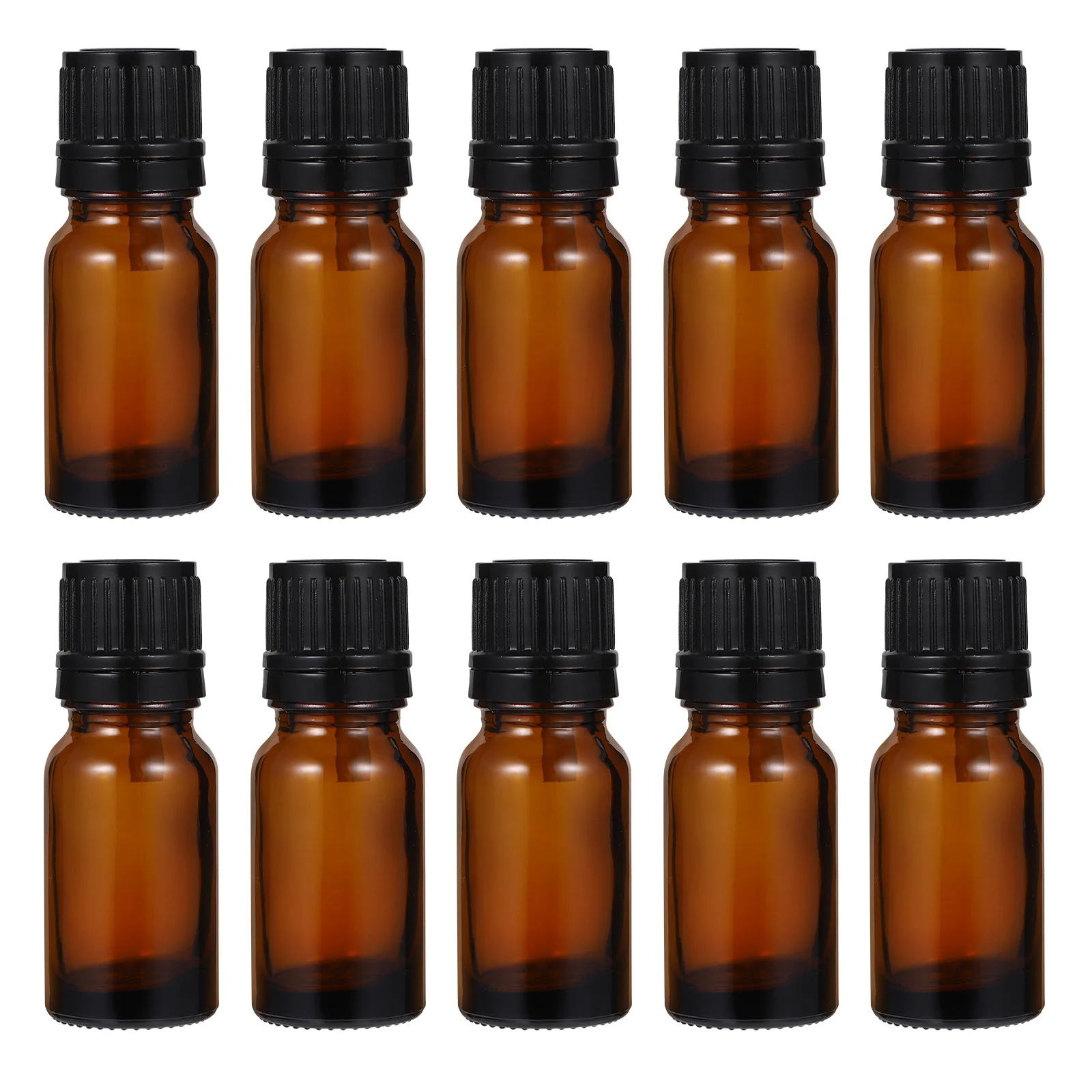 

Bottles Oil Essential Glass Amber Small Vials Roller Sample Containersdark Tiny Bottle 10Ml Diffusercosmetic Refillable Vial