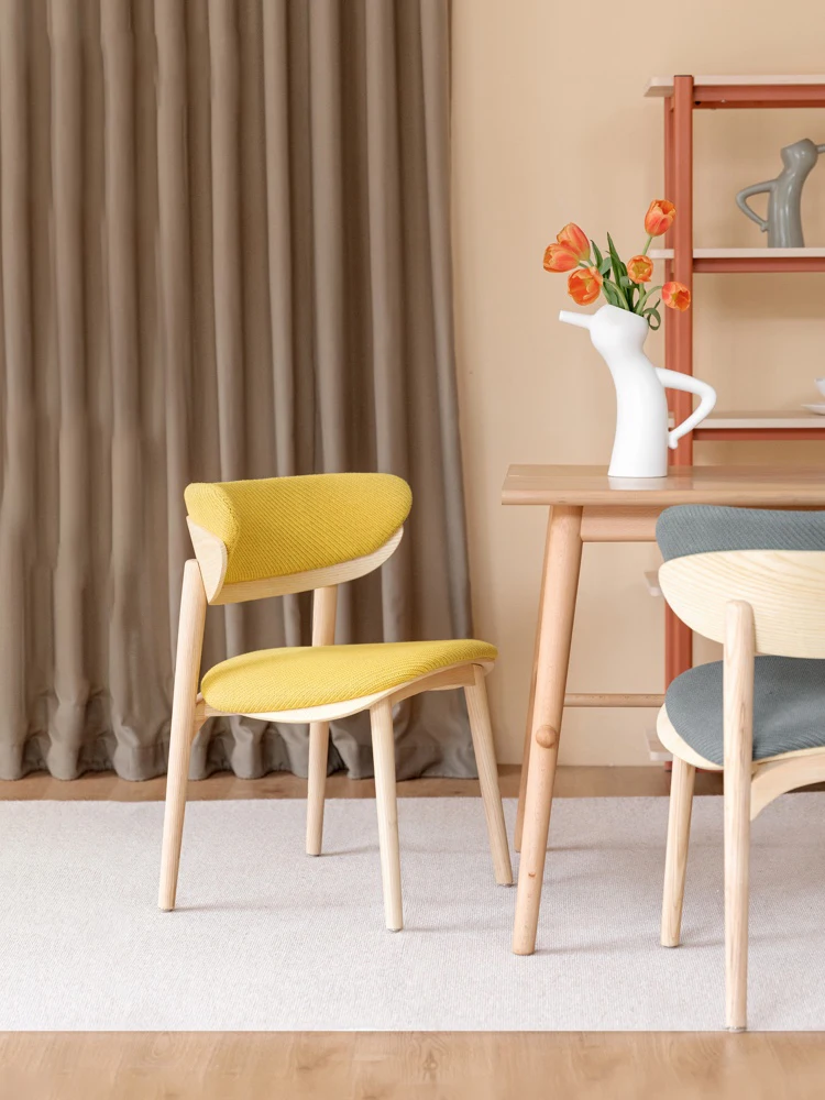 

Furniture Wooden Butterfly Chair Leisure Chair Modern Dining Chairs Single Back Chairs Kitchen Armchairs Nordic Home Accesories