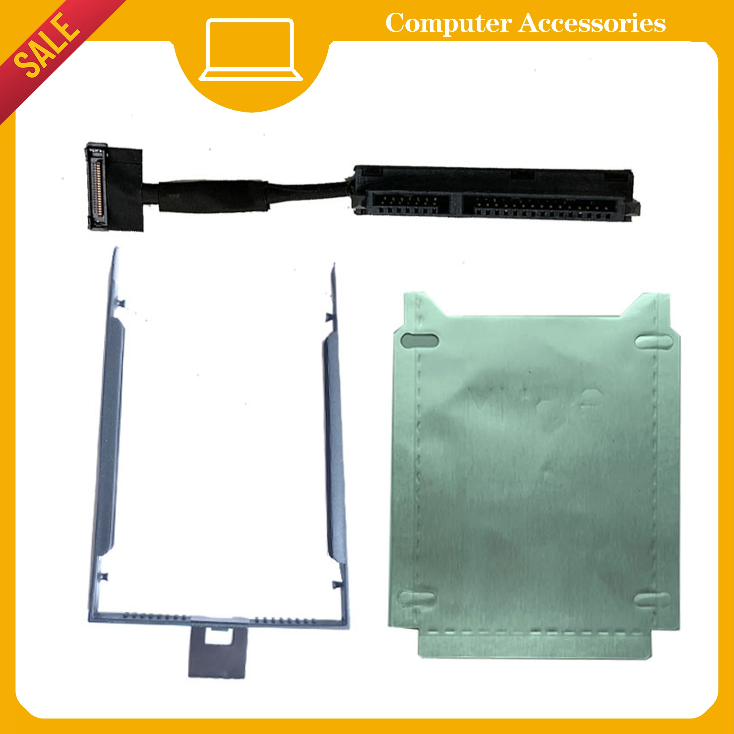 

Новый жесткий диск SATA SSD FP53, серебристый держатель для кабеля, подходит для ноутбука Lenovo Thinkpad P53 02DM497 DC02C00G010 DC02C00G0