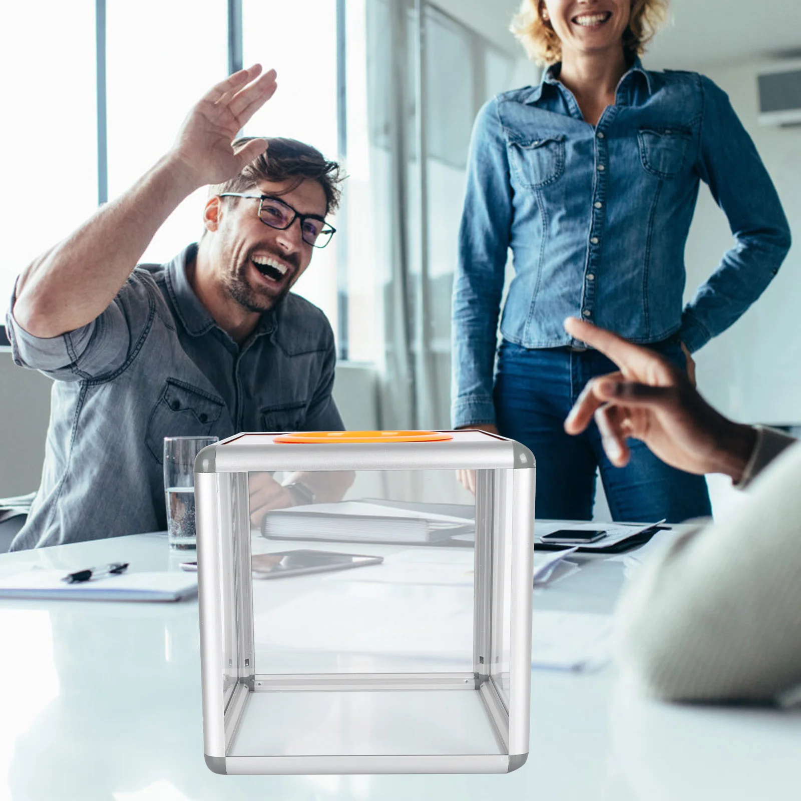 Коробка для лотереи детские контейнеры хранения с крышками шарики маркеры бинго