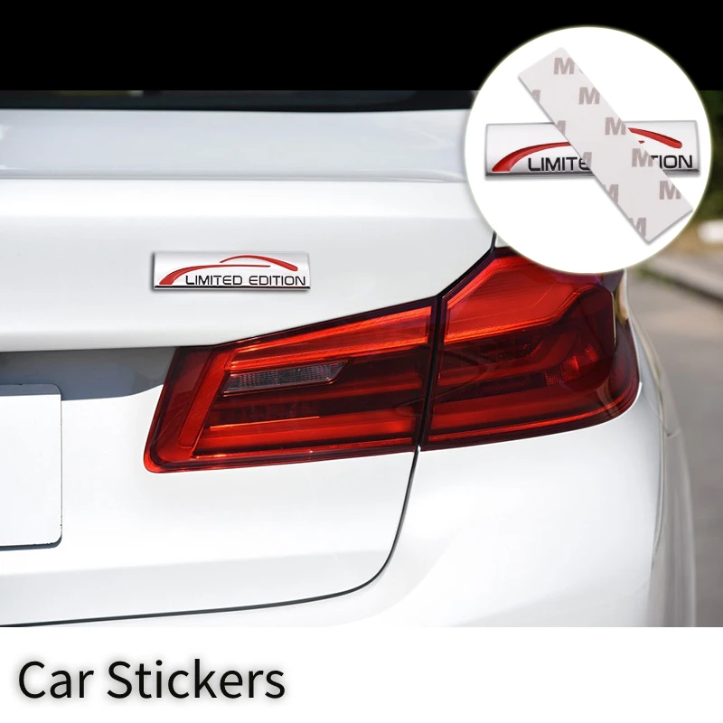 

1Pc Emblem badge car sticker logo Suzuki Hyundai Ford Opel Kia Lada's car shape metal limited edition logo