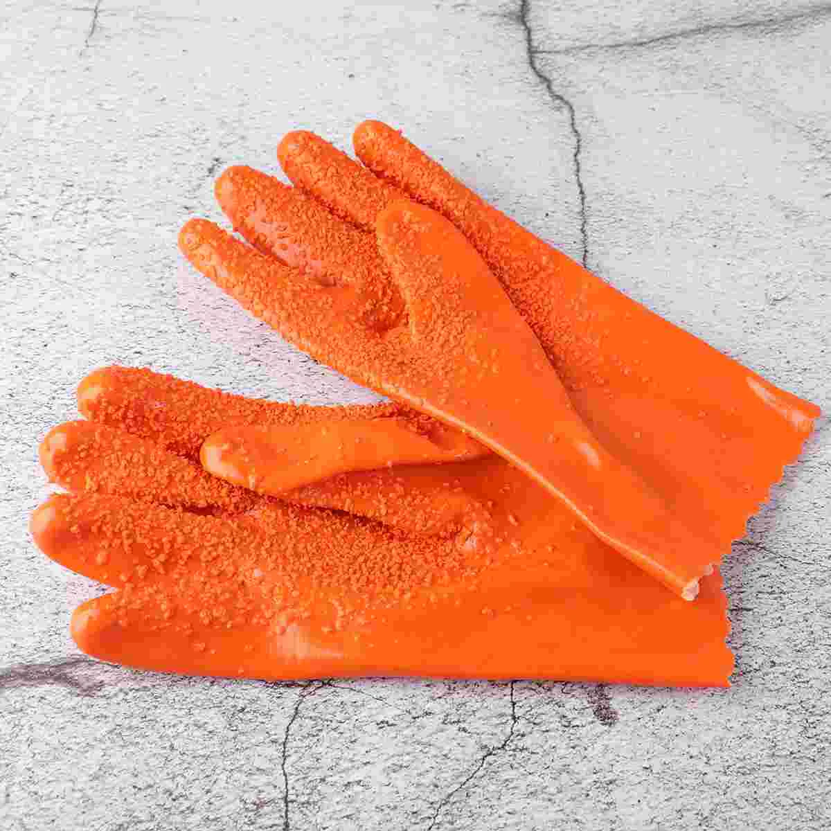 

2 Pair Work Gardening Work Acid and Alkali Resistant Catch Rubber