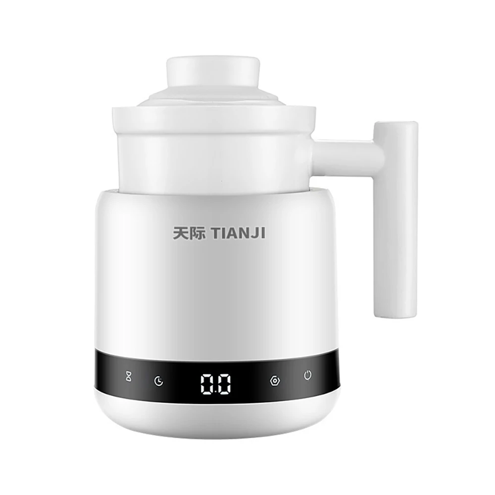 TIANJI DGD06-06BD Mini Ceramic Electric Stew Health Pot, Smart Appointment Automatic Multi-function Slow Cooker, 600ml