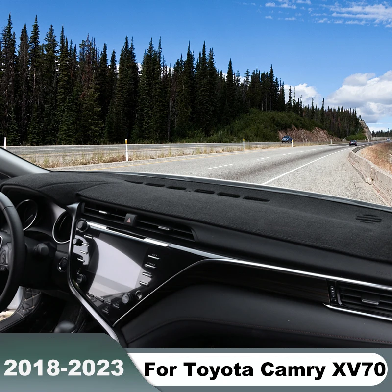 Накладка на приборную панель автомобиля для Toyota Camry 70 XV70 2018 2019 2020 2021 2022 2023