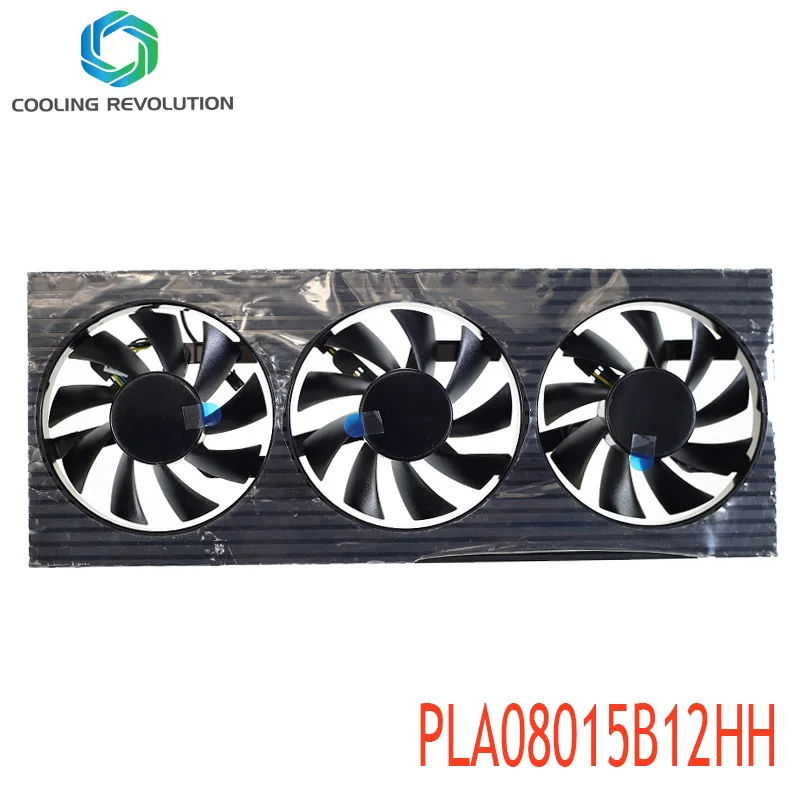 

PLA08015B12HH DC12V 0.35A 4Pin Video card fan for Dell RADEON RX6800 XT Gaming Fan