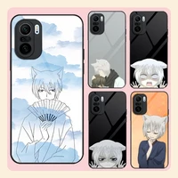 anime kamisama hajimemashita phone case glass for redmi k20 k30 k40 k50 proplus 9 9a 9t note10 11 t s pro poco f2 x3 nfc cover