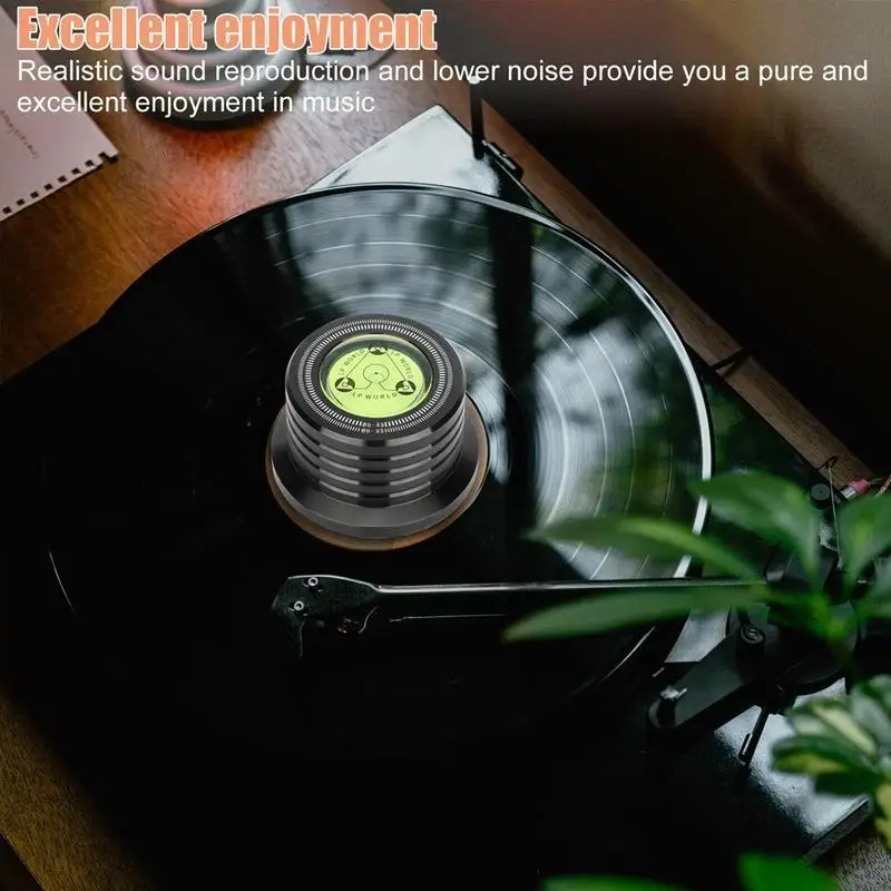 1 шт. 60 Гц стабилизатор записи универсальная виниловая пластина алюминиевый