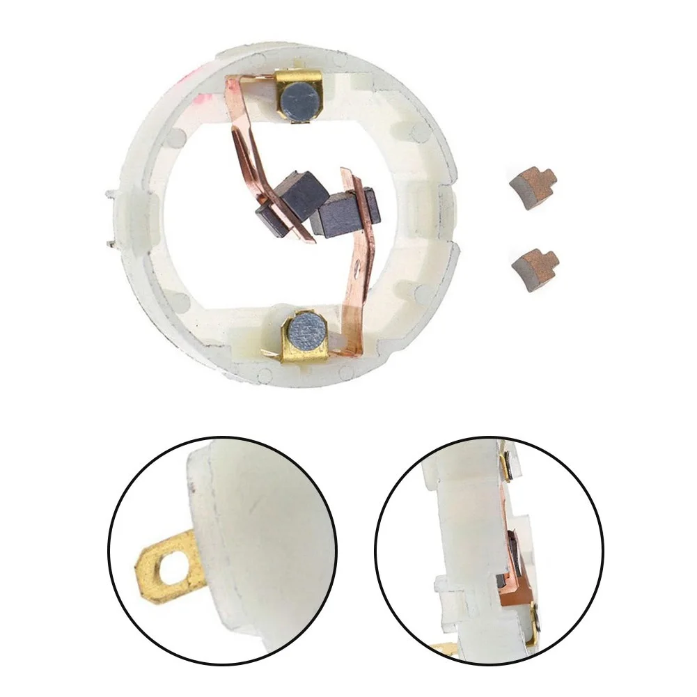 

Carbon Brush Holder 35*35*20mm For RS550 Motor No Back Cover Replacement Parts For BOSCH For Power Tools Accessories