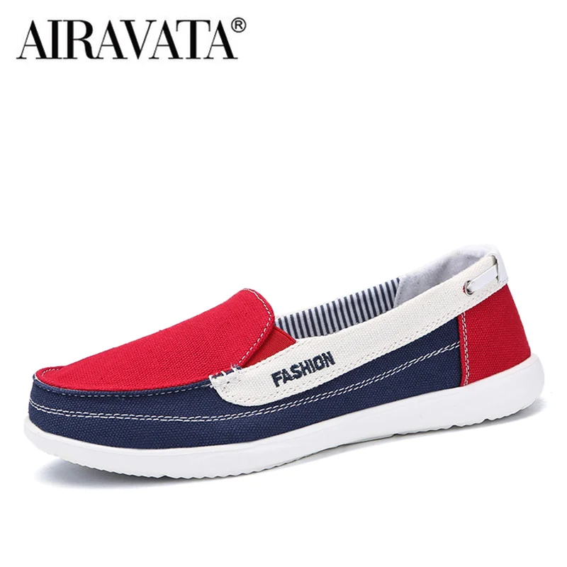 Women's Canvas Shoes Low Breathable Solid Color Flat Soft Bottom Casual Shoes