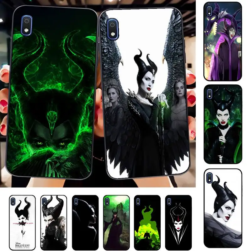 

Disney Maleficent Phone Case for Samsung A51 01 50 71 21S 70 31 40 30 10 20 S E 11 91 A7 A8 2018