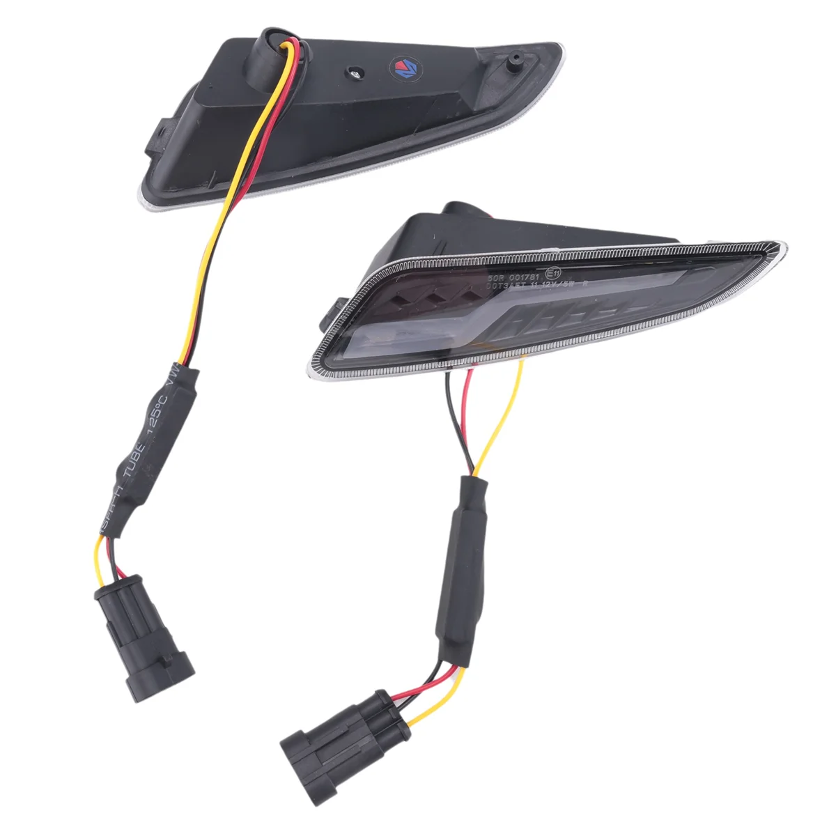 Мотоциклетные передние и задние поворотные сигналы блики для дневных ходовых