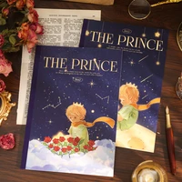 4pcslot the prince and dreams creative fairytale theme stitching notebooks 178252mm lined paper creative school office gift