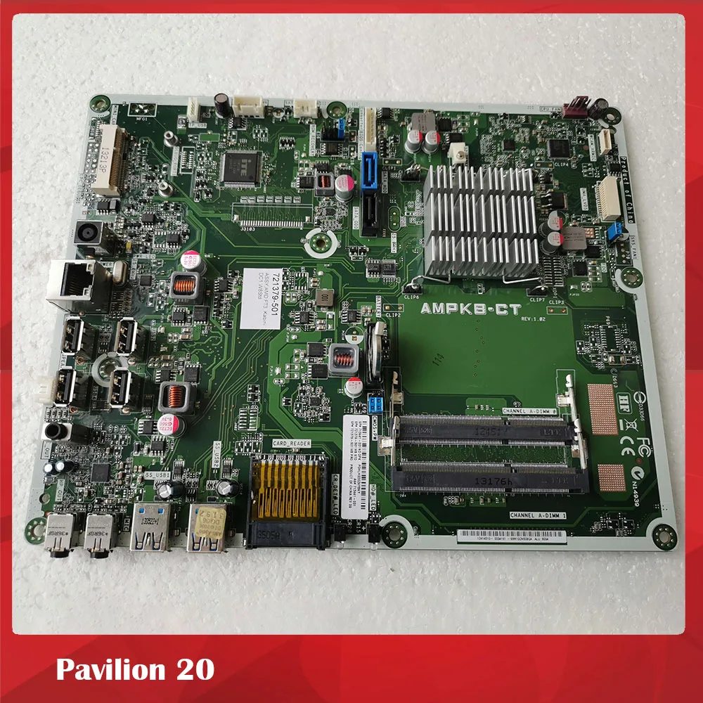 For HP Pavilion 20 AMPKB-CT 713441-001 721379-501 713442-001 Original All-in-One Motherboard High Quality