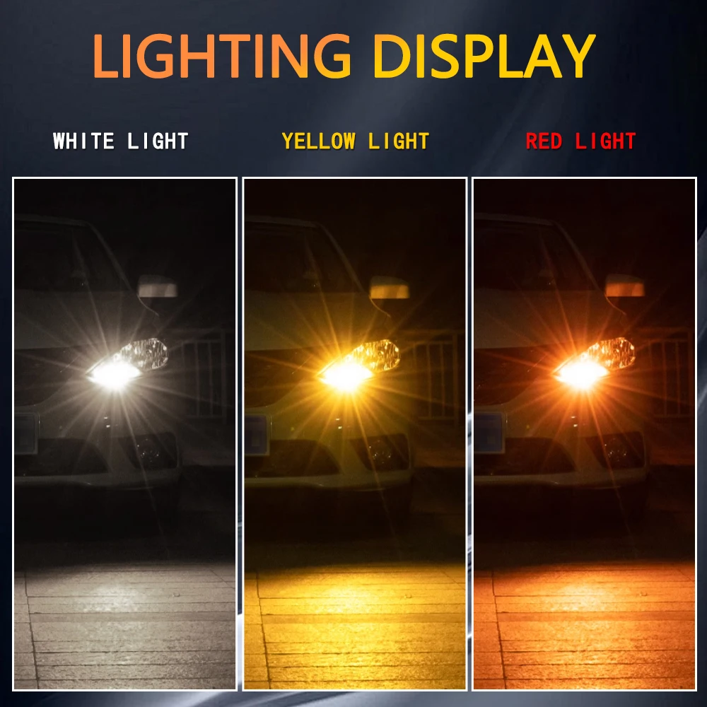 2 шт. 1156 BA15S P21W BAU15S PY21W T20 7440 W21W 3157 1157 P21/5W W21/5W Светодиодные лампы 144smd светодиодные CanBus