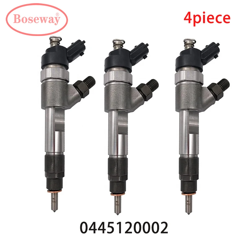 

4pcs Fuel Injector 0445120002 For Bosch Iveco Daily Fiat Citroen Peugeot Renault