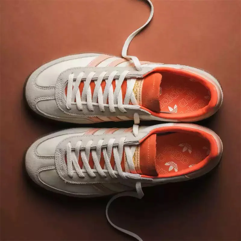 Фото Мужская и женская обувь Adidas Clover - новая летняя модель - удобные, универсальные, модные низкие кроссовки - JI2649 №2
