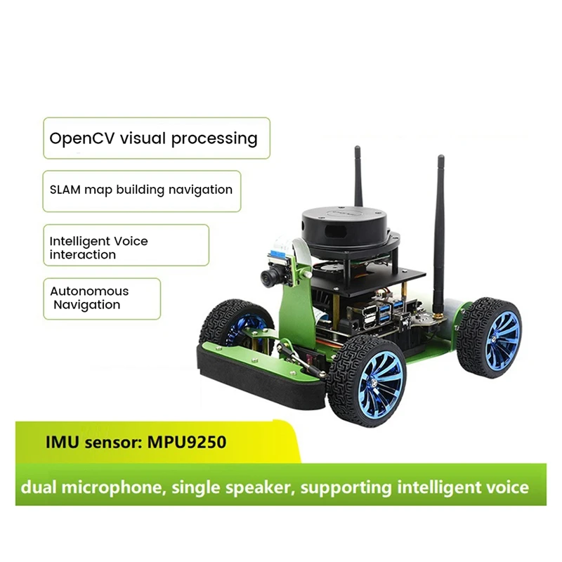 

For Jetracer ROS Artificial Intelligence Car AI Racing Robot DIY Kit Upgraded For Jetson Nano Development Board