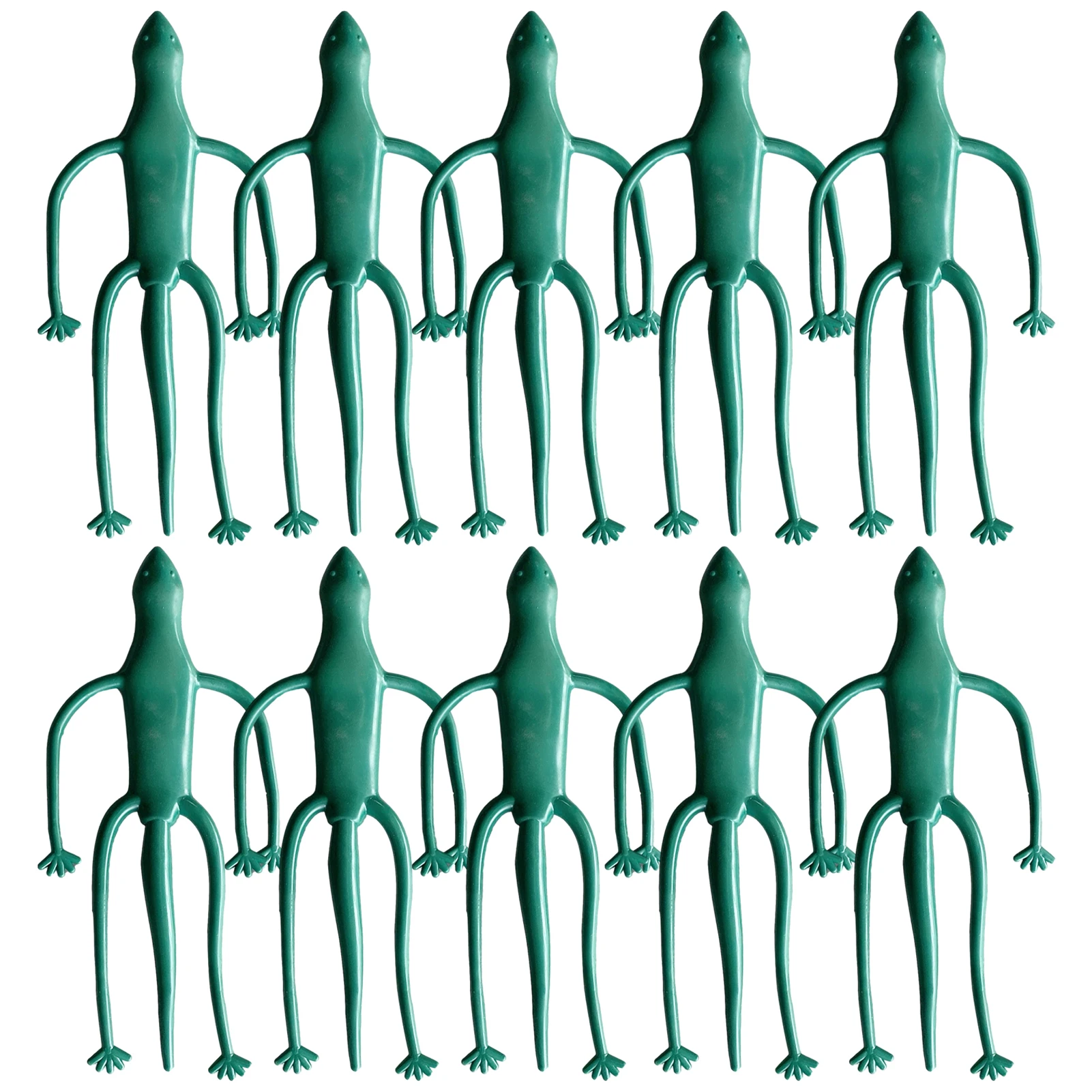 

Animal-Shaped Plant Tie Twist 10 PCS Quirky Plant Ties Durable Bendable Green Ties Tree Branch Finishing Bandage Support Outdoor