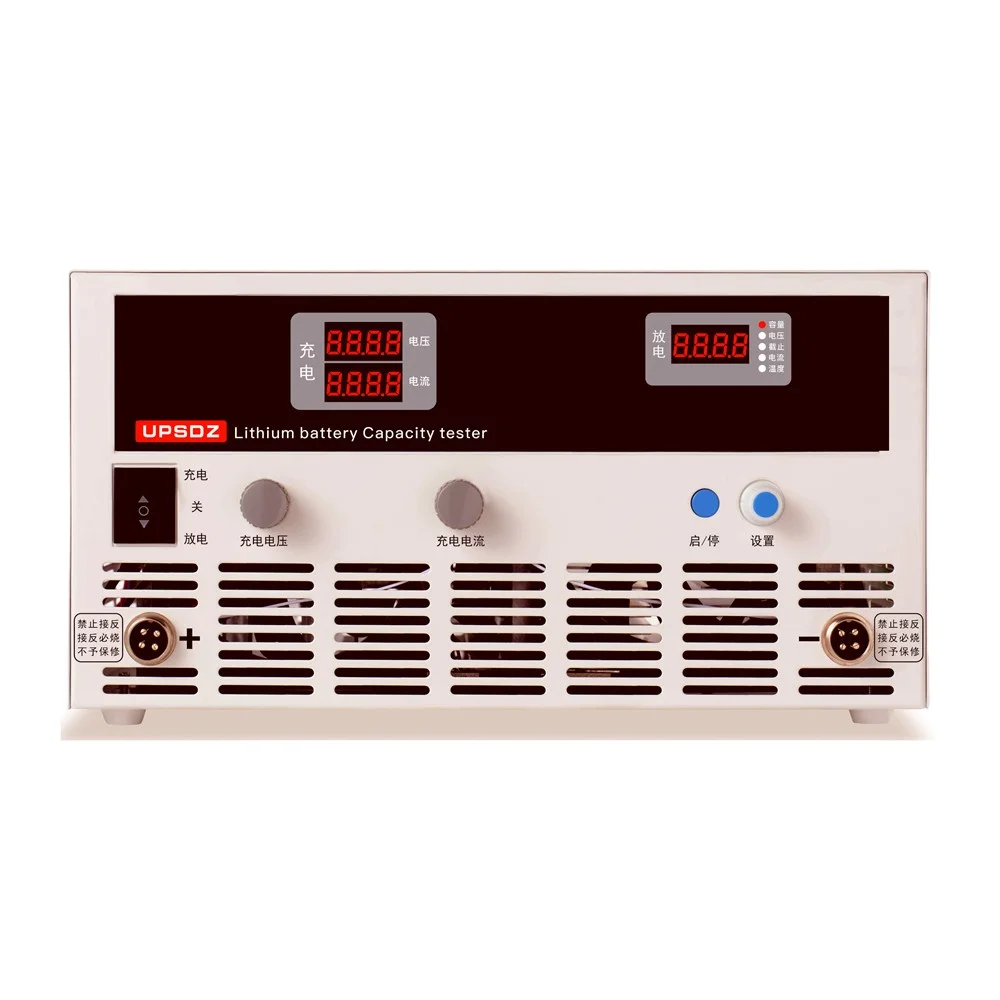 Тестер емкости тройной железной и литиевой батареи 4-100 в, встроенный тестер старения для зарядки и разрядки аккумуляторов
