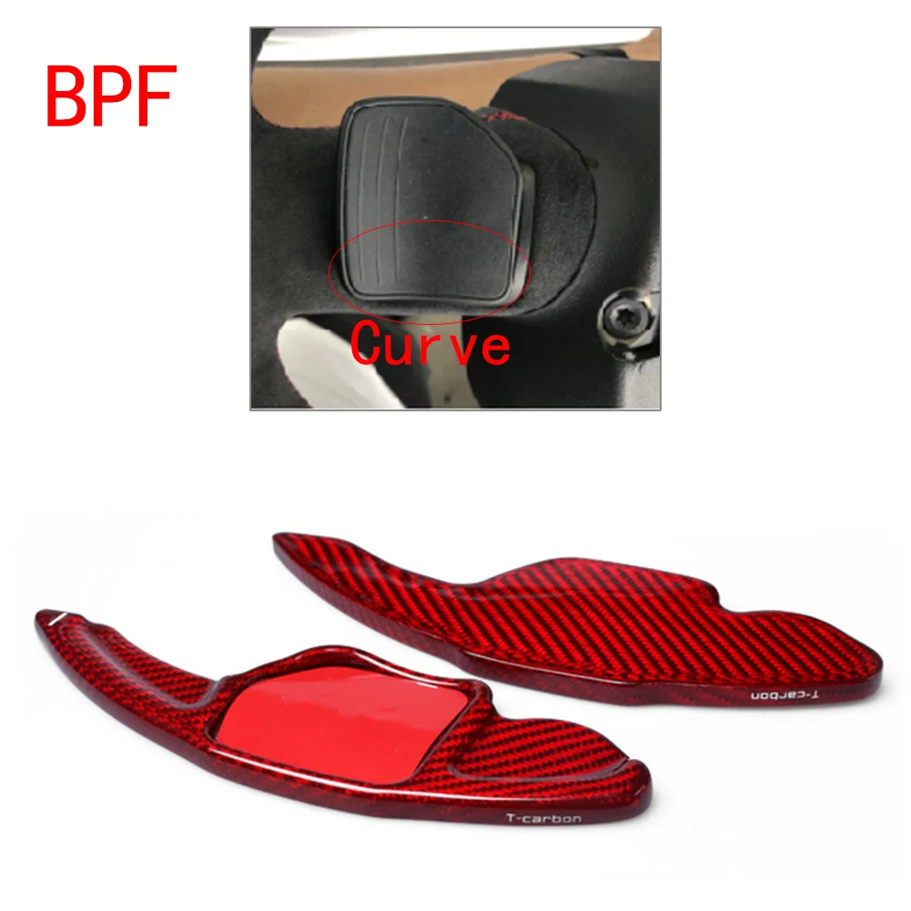 2 шт./компл. автомобильный руль из углеродного волокна удлинитель переключения