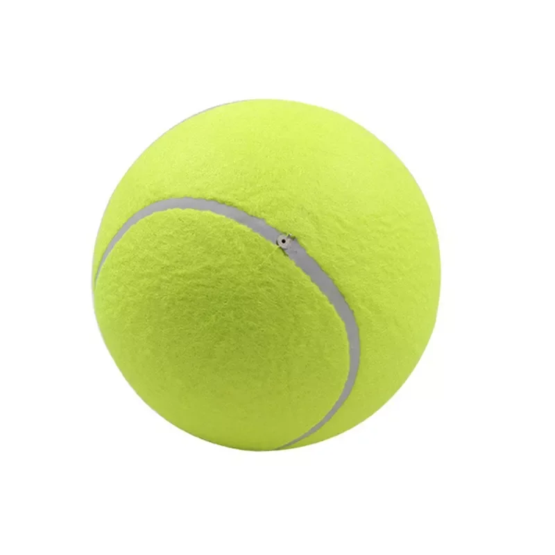 

New Pet Bite Toy 24CM Giant Tennis Ball For Dogs Chew Toy Inflatable Tennis Ball Signature Pet Toy Ball Supplies
