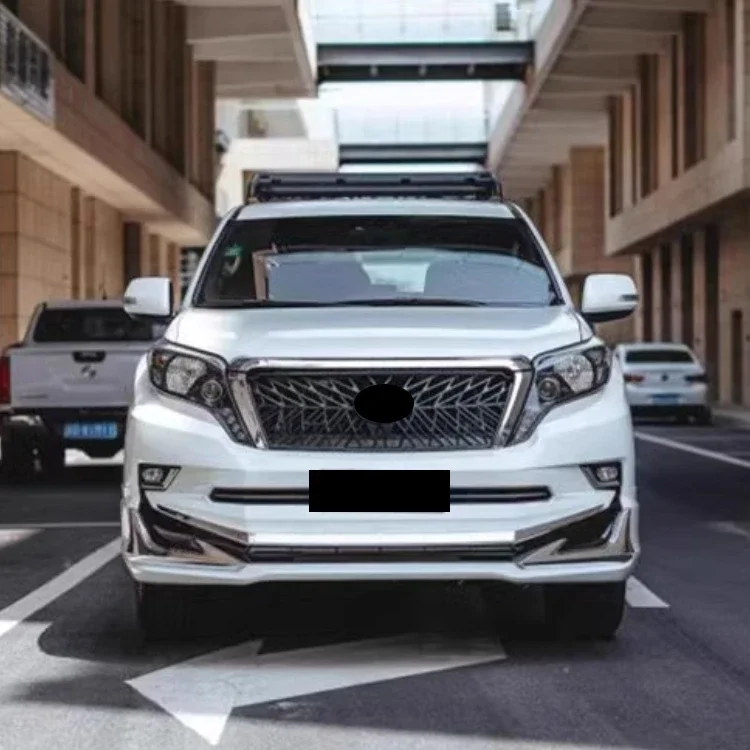 Комплект кузова передний бампер в сборе для Toyota Prado 2010-17 модифицированная решетка