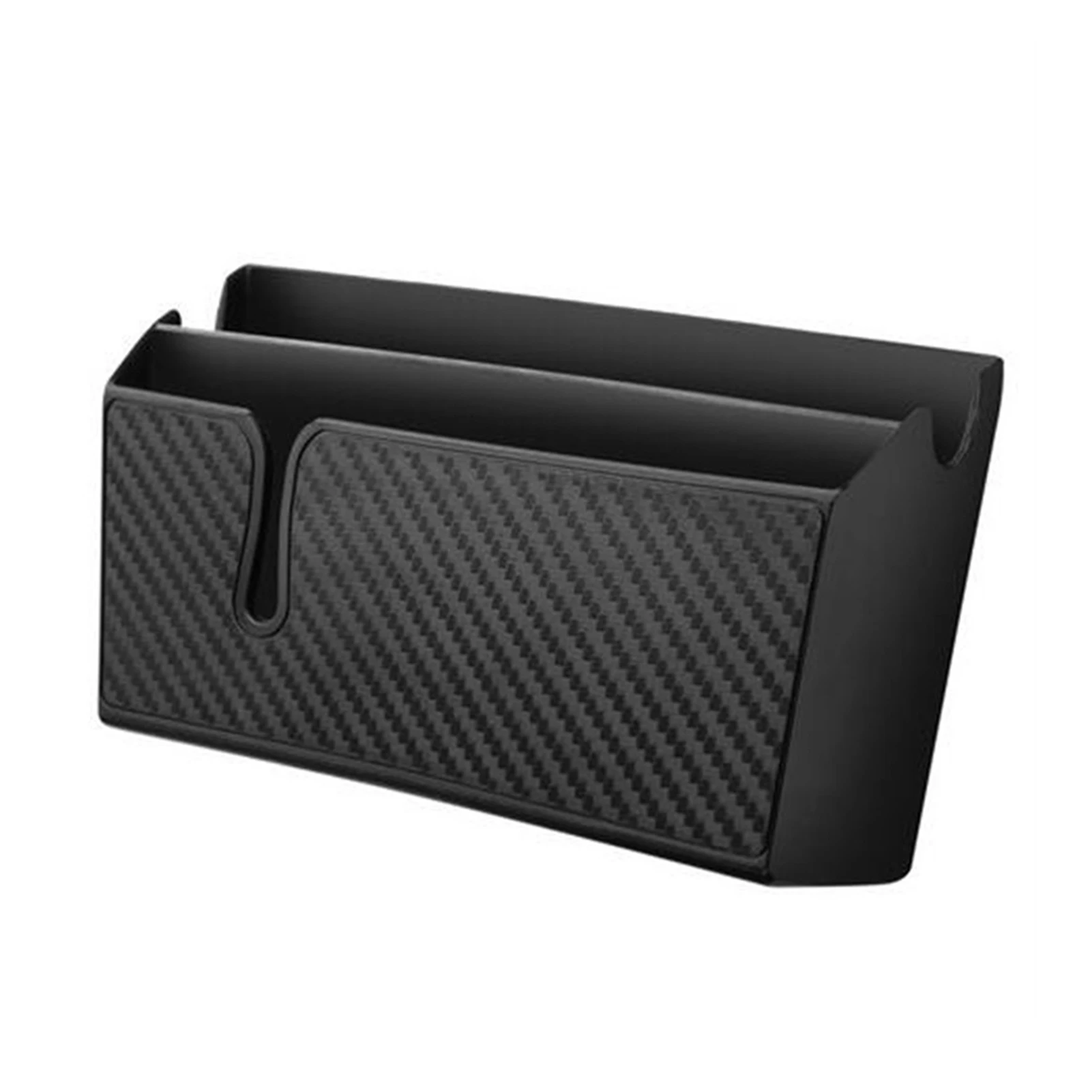 

Многофункциональная автомобильная коробка для хранения, портативный двухслойный держатель для телефона, самоклеящийся Органайзер, проста...