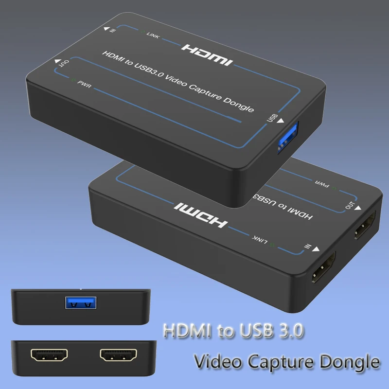 

Потоковая трансляция для игр 1080P hdmi к usb карта для захвата видео ключ для захвата груди игровой прямой трансляции 4K @ 60 Гц 18 Гбит/с для HDTV