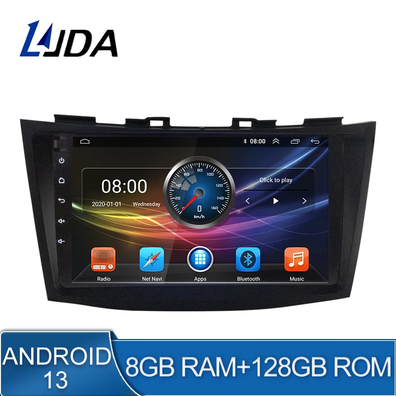 

8G+128G DSP Android 13 Car Multimedia Player For Suzuki Swift 2012 2013 2014-2016 2 Din Car Radio GPS Navigation Stereo WiFi
