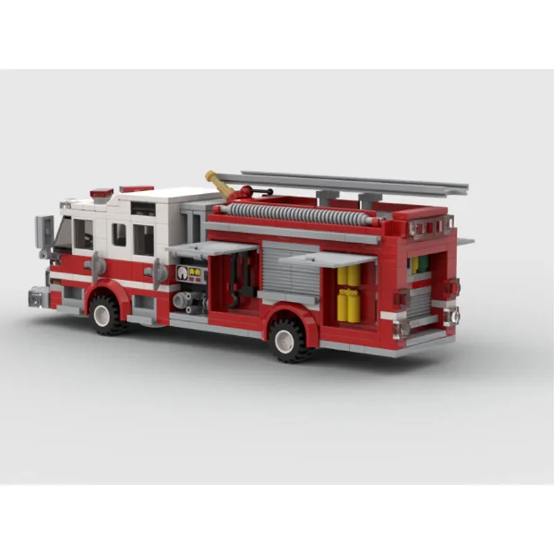 Детали для сборки пожарного насоса Детский конструктор