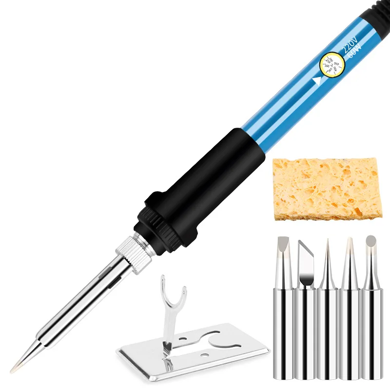 

Soldering With Iron Adjustable Iron 908 Plug/220v Electric Temperature Plug Solder Quality