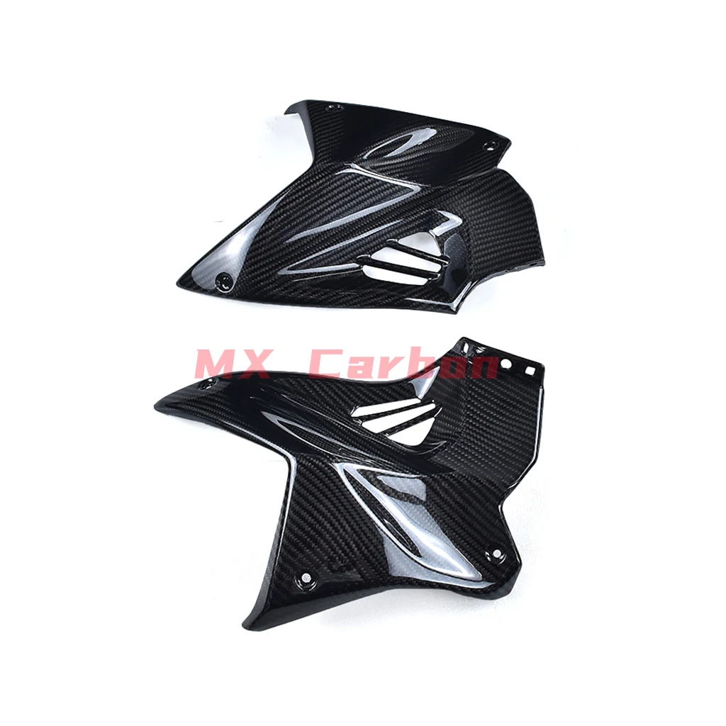 Для Kawasaki H2 H2R 2015 + 2018 2019 2020 2021 полностью карбоновый передний бак боковые панели