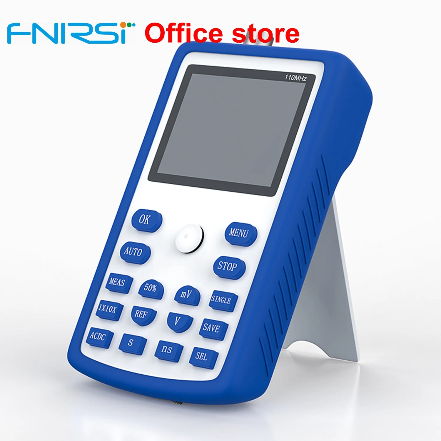 

FNIRSI-1C15 Professional Digital Oscilloscope 500MS/s Sampling Rate 110MHz Analog Bandwidth Support Waveform Storage