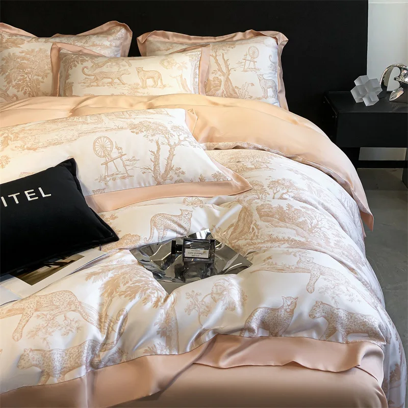 Роскошный скандинавский стиль 60 нитей тенсел набор из четырех предметов для