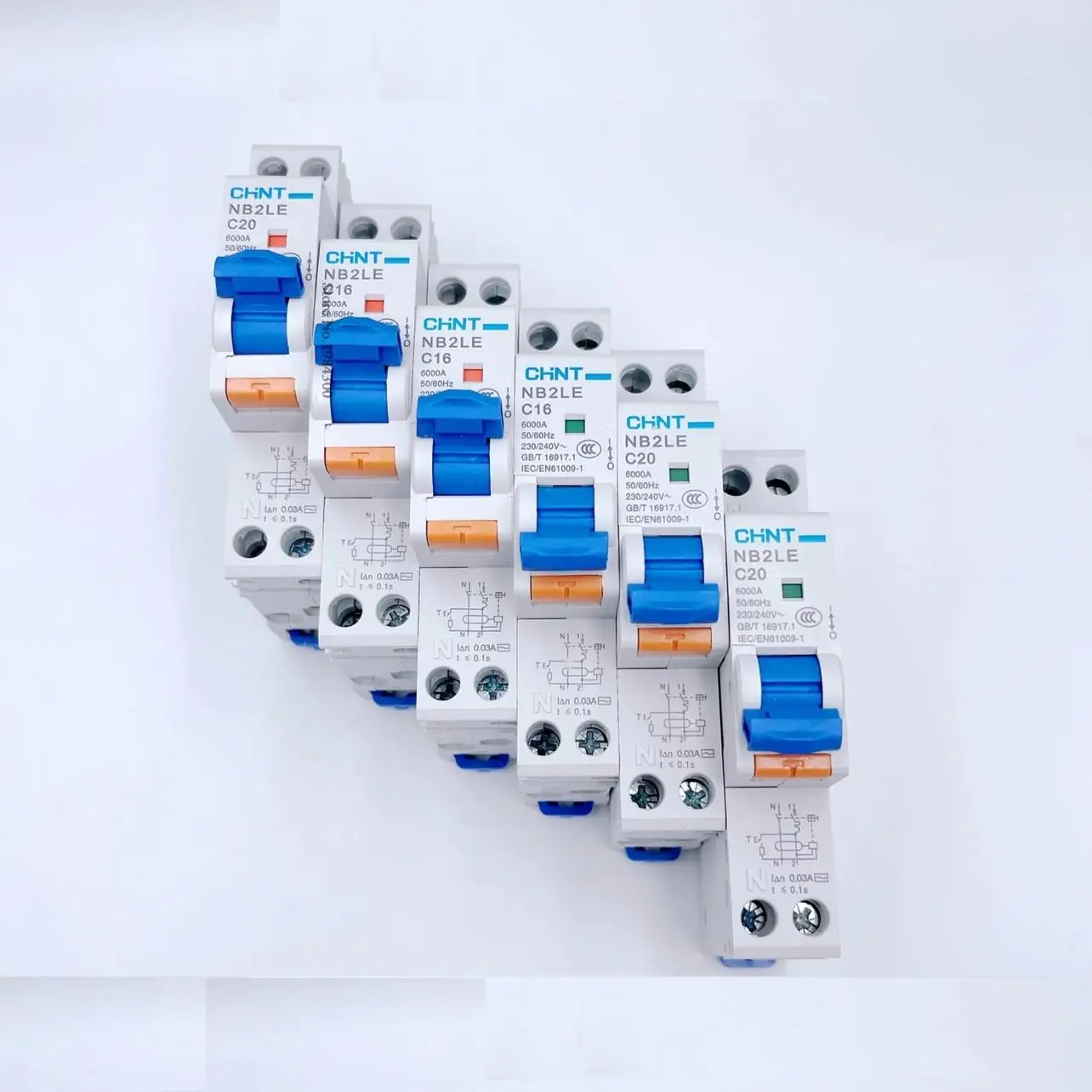 CHINT NB2LE 1P + N автоматический выключатель защиты от утечки