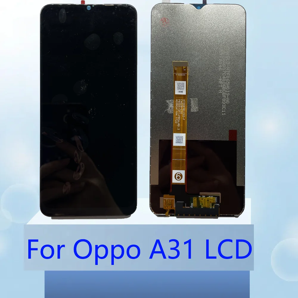 6 5-дюймовый ЖК-дисплей для A31 OPPO 2020 CPH2015 CPH2073 CPH2081 CPH2029 CPH2031 Замена дигитайзера
