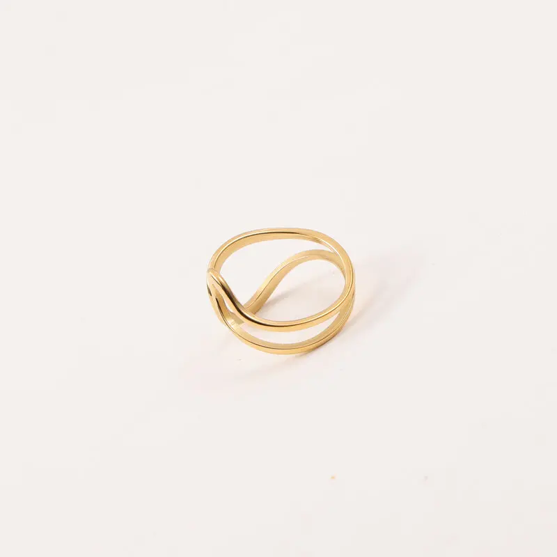 Новинка красивое модное обручальное кольцо KITEAL золотого цвета для девушек