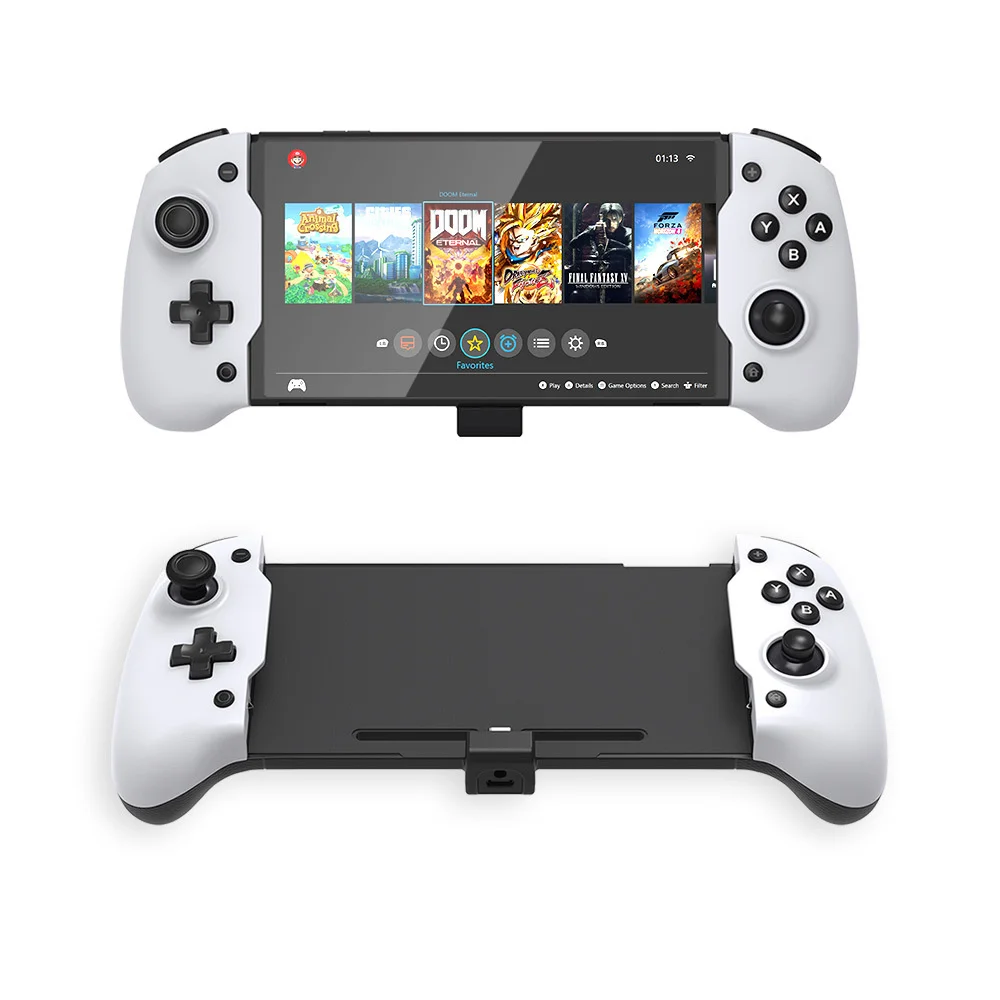 

Nowy Dla Konsola Nintendo Switch In-line Uchwyt Nadaje Się Do Nowy Dla N-przełącznik OLED Konsola Do Gier TNS-1125 Joypad Sale