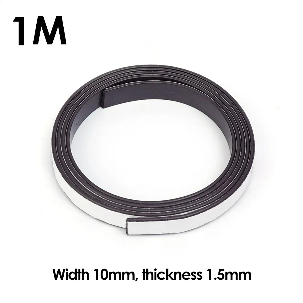 

10/20/30 мм самоклеящаяся магнитная лента, прочная магнитная лента, гибкая магнитная лента для домашней кухни, ванной комнаты, хранения