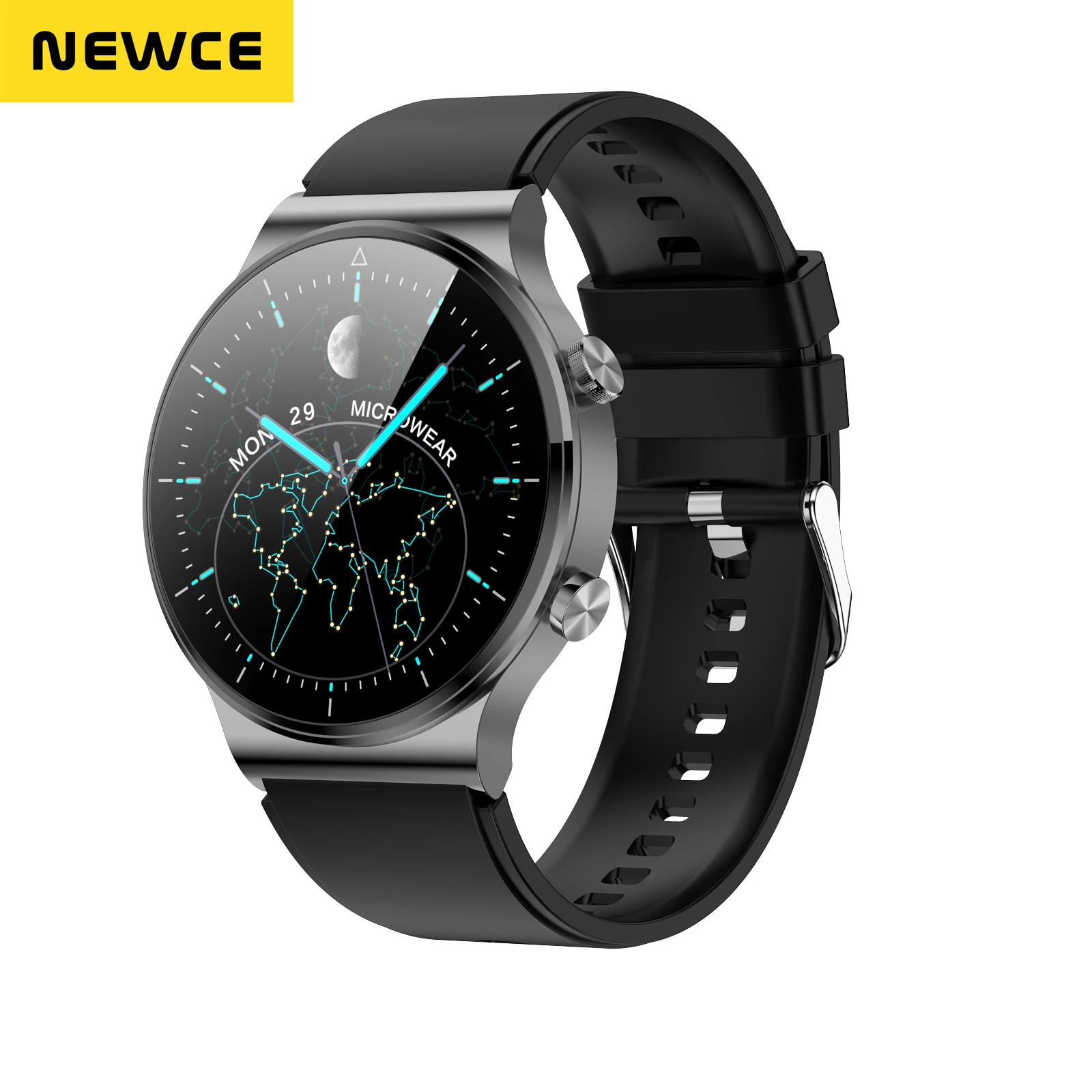 

Smart Watch 2021 Men Dial Call Watches Smartwatch Waterproof Fitness Bracelet Tracker For Android Apple Huawei Xiaomi