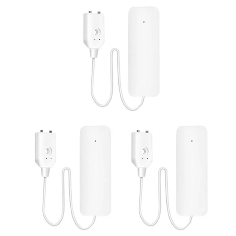 

Датчик утечки воды 3X Tuya Zigbee, беспроводная лампа с оповещением об обнаружении перелива воды