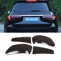 decorative design abs taillight blackened shell lampshade protection cover for mercedes benz gls x167 2020 2022 car accessories