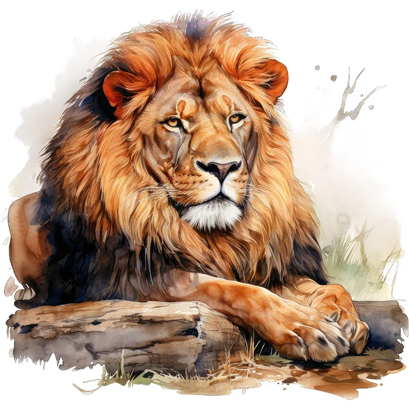 

Настенные наклейки Majestic Lion