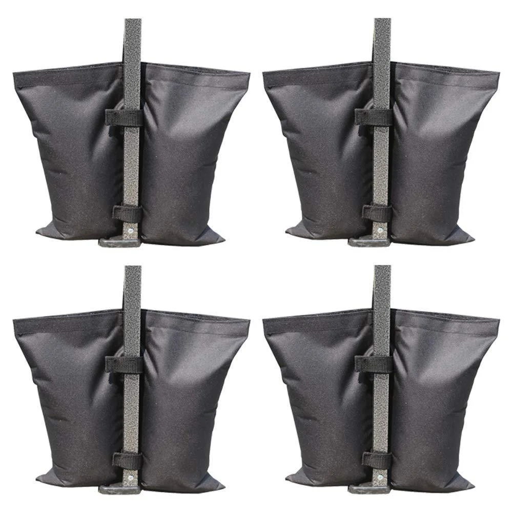 

4pcs Awning Fixing Holder Outdoor Sand Bag Waterproof Umbrella Weighted Camping Tent Stand Instant Feet Sun Shelter Oxford