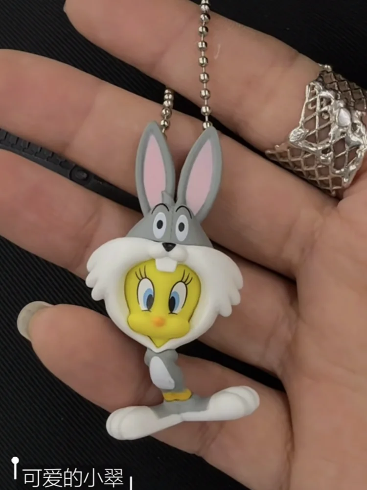 Набор брелоков Bandai Gashapon Looney Tunes - подвески с персонажами мультфильмов, включая Твити, Багза Банни, Сильвестера, Даффи Дака, Таса. (art.: 3920dbd47cc87) - 3920dbd47cc87