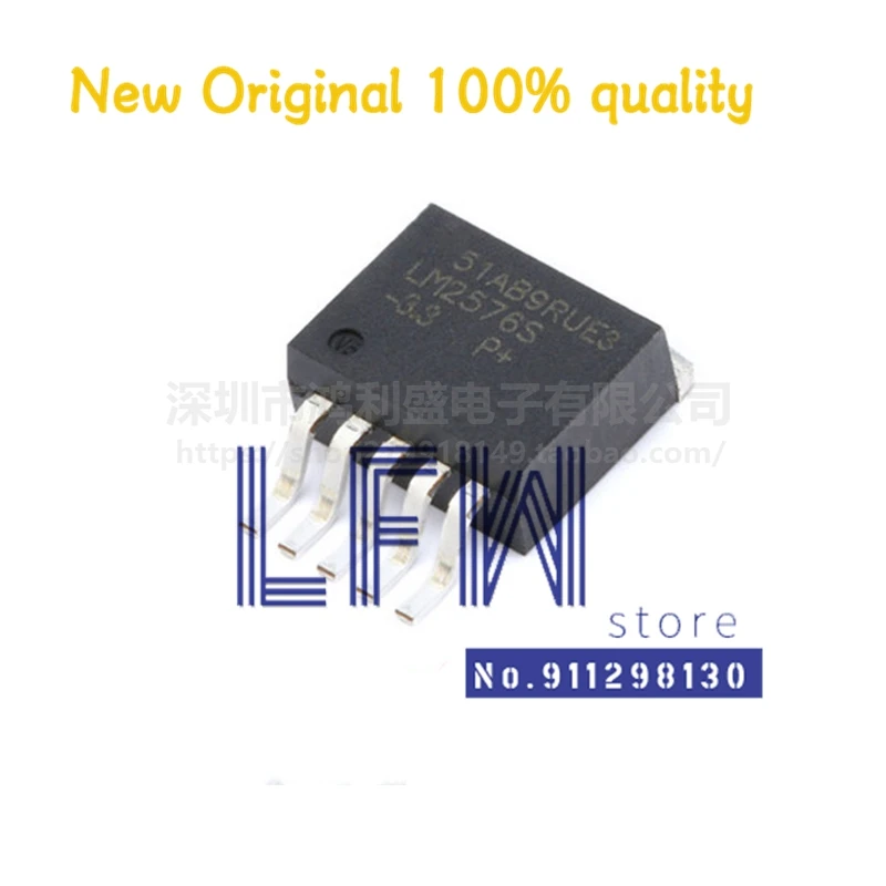 

10pcs/lot LM2576SX-3.3 LM2576S-3.3 LM2576 TO-263 100% New&Original In Stock