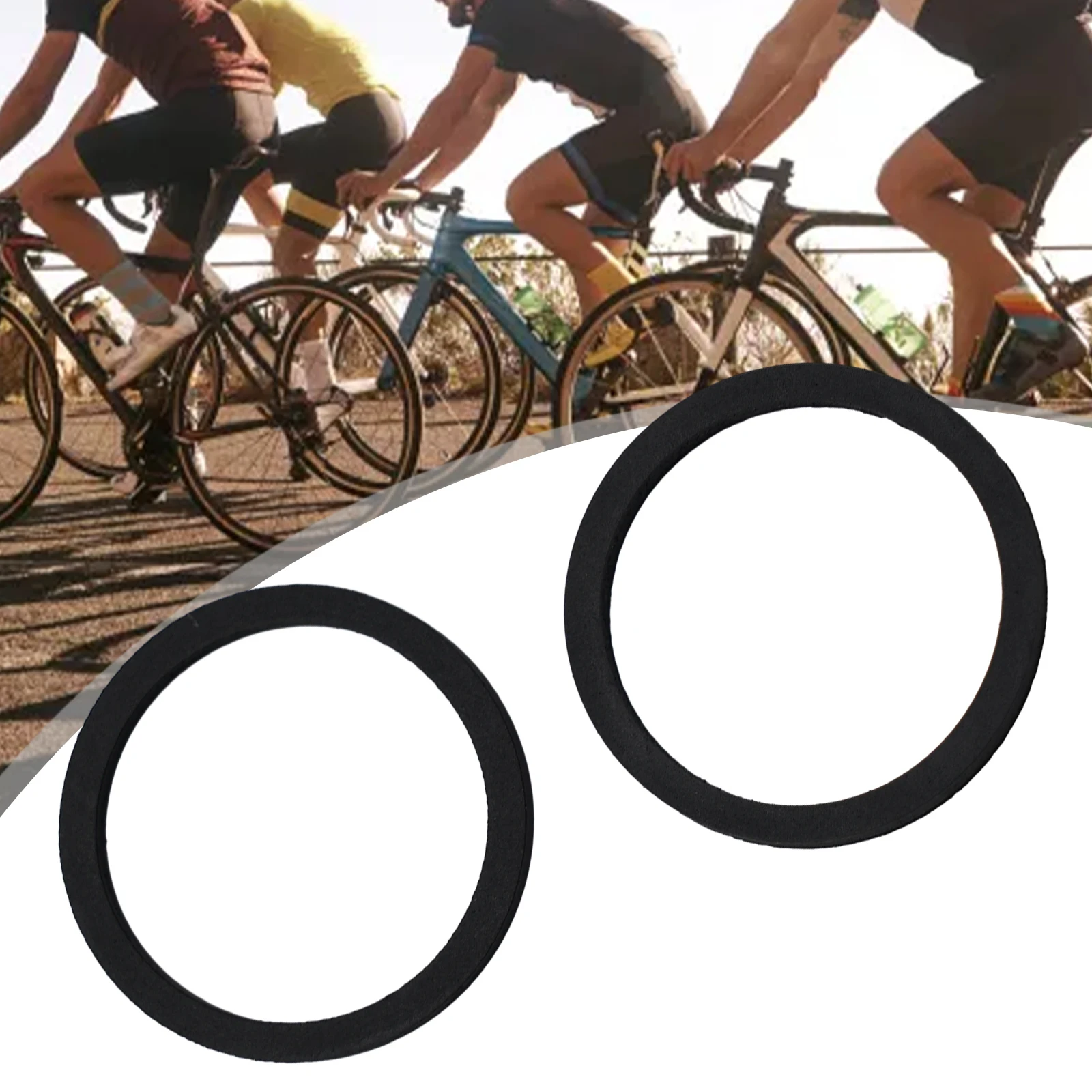 

Sealing Ring Hydraulic Brake PE Material Parts Wear Resistance 2 Pcs 26mm*2mm Accessories Bike Corrosion Resistance