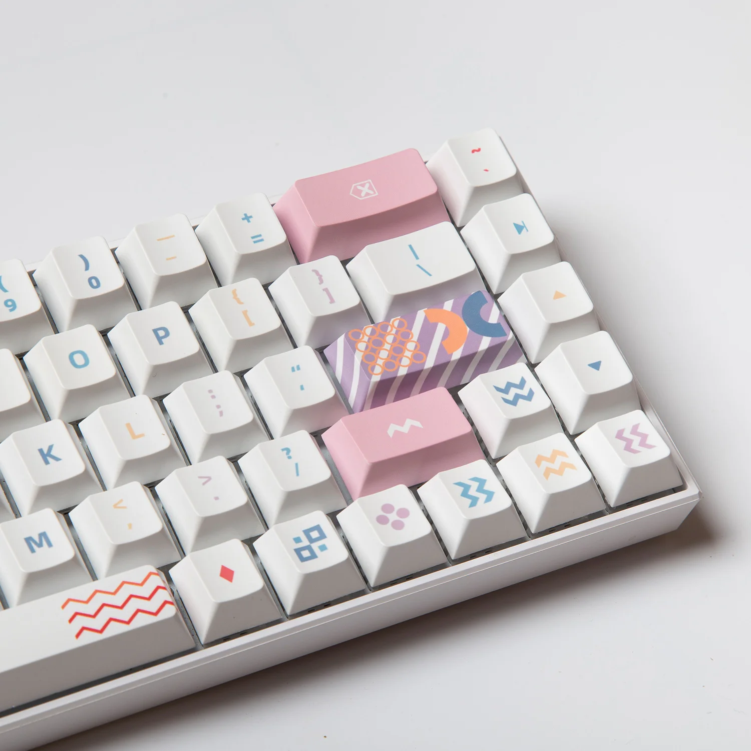 

Keycaps for Mechanical Keyboard,Memphis,Cherry Profile,PBT