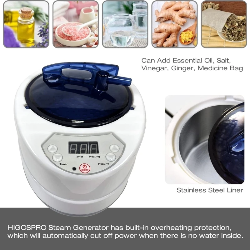 Портативная Складная Паровая сауна спа палатка с паровым отпаривателем