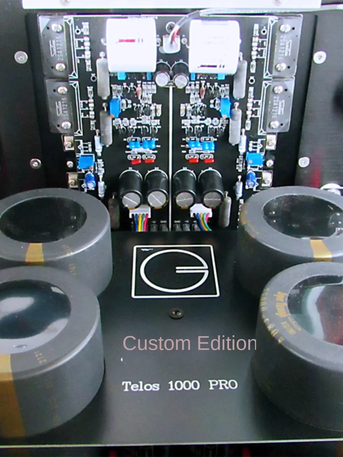 AMXEKR Goldmund Telos 1000 Line 800 Вт * 2 класс A и B полностью сбалансированный разделенный